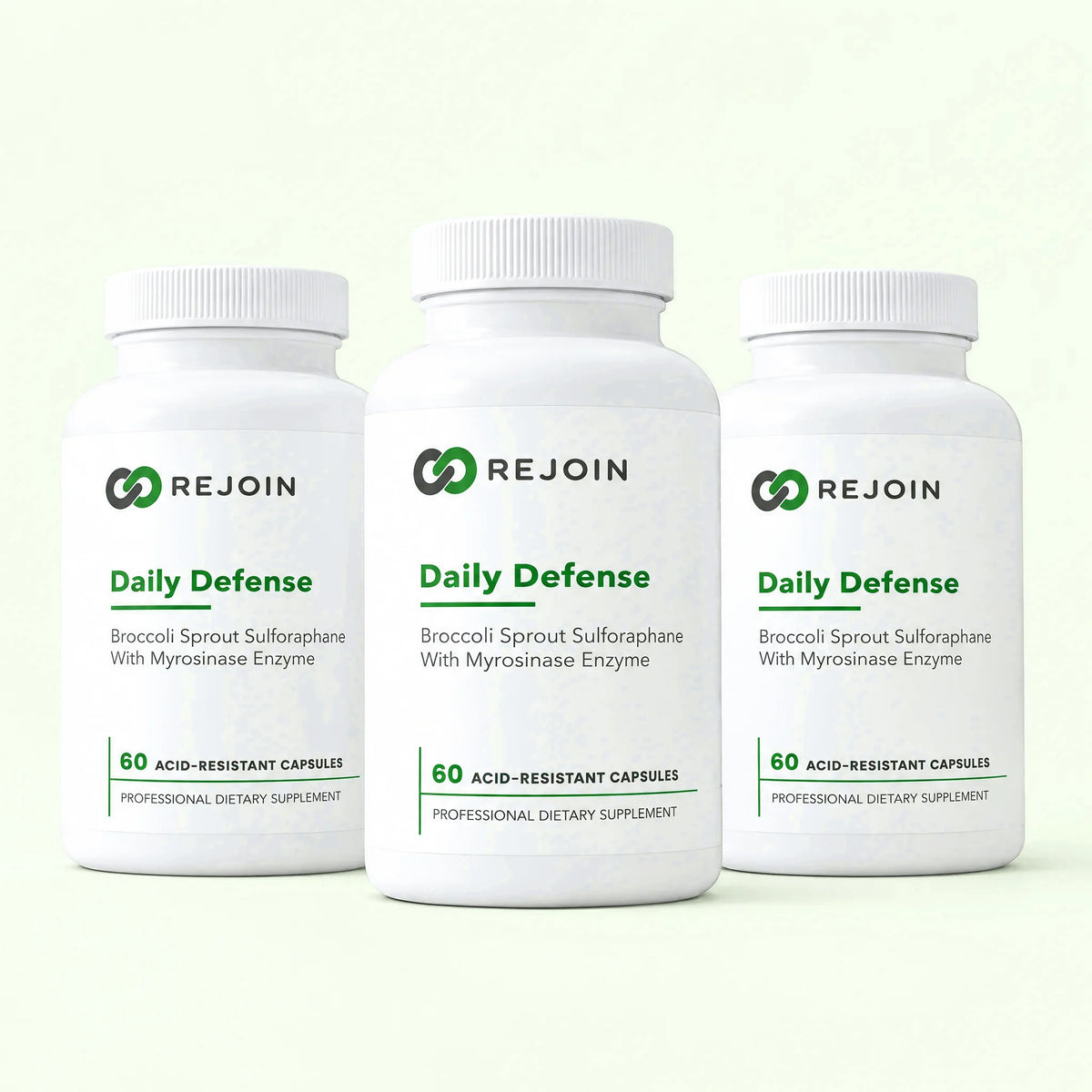 Three bottles of Rejoin Daily Defense: the Buy 2 Get 1 FREE bundle